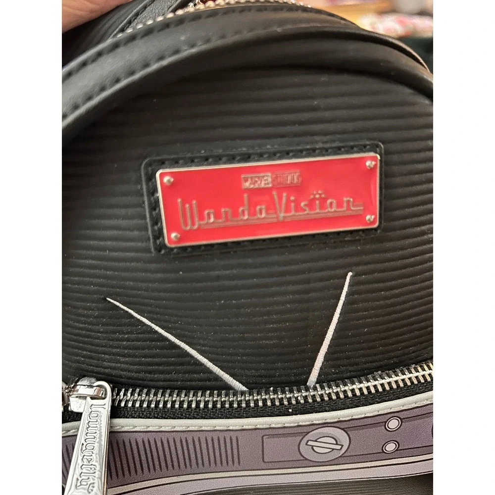 Loungefly Marvel WandaVision TV Mini Backpack Black Red Scarlet‎ Witch Vision